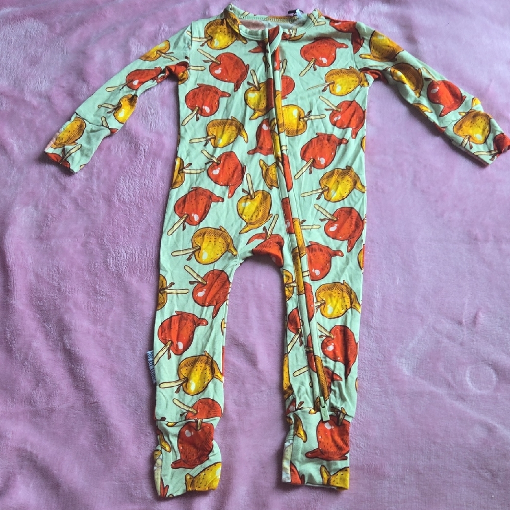 Caramelt Your Heart Bamboo Convertible Footie Dream Jamms Dreamiere